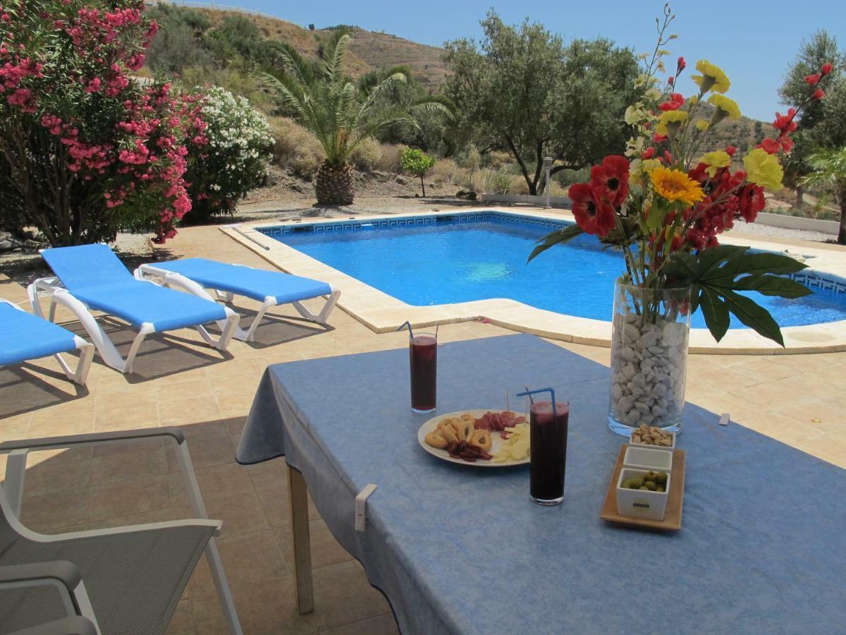 Villa Camakini With Heated Pool And Sea View Arenas  Exterior photo