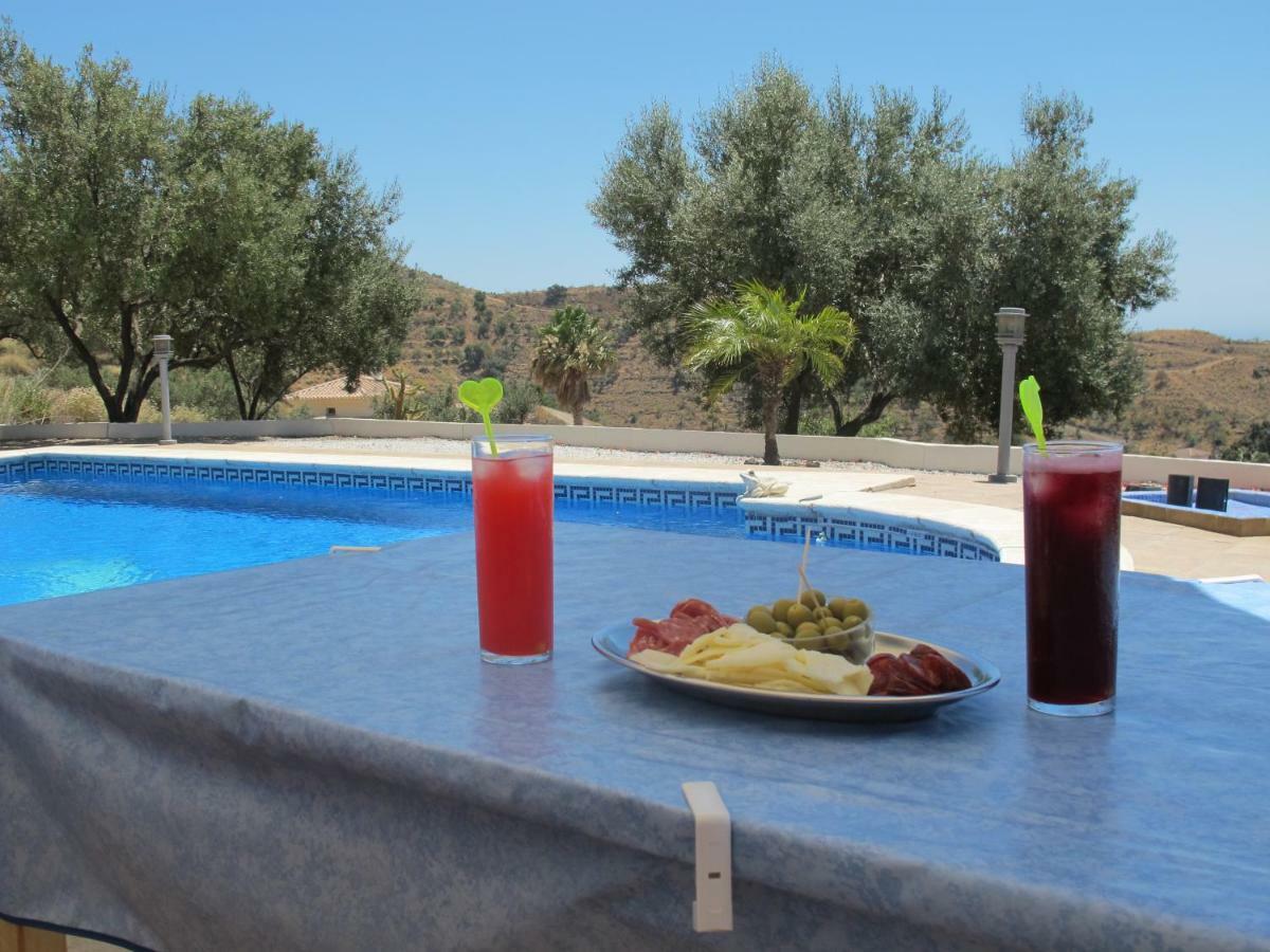 Villa Camakini With Heated Pool And Sea View Arenas  Exterior photo